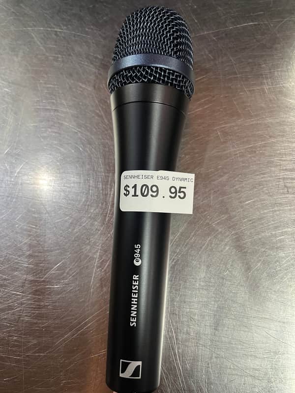 Sennheiser e945 Handheld Supercardioid Dynamic Vocal Microphone 2003 - Present - Black image 1