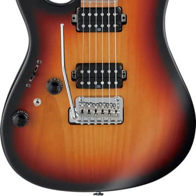 Ibanez AZ Prestige 6 String Electric Guitar w/Case - Tri Fade Burst Flat (AZ2402LTFF) image 4