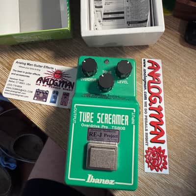 Analogman TS808 Silver Mod 2026 - Green image 1
