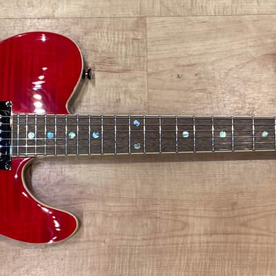Fender Special Edition Custom Telecaster FMT HH Crimson Red Transparent image 2
