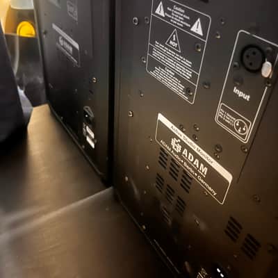 ADAM Audio S3X-V Vertical Active Nearfield / Midfield Monitors (Pair) 2010s - Black image 4