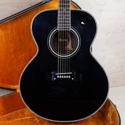 Morris MJ-405 MIJ 1981 Black Vintage Made in Japan w/ Hard Case image 1