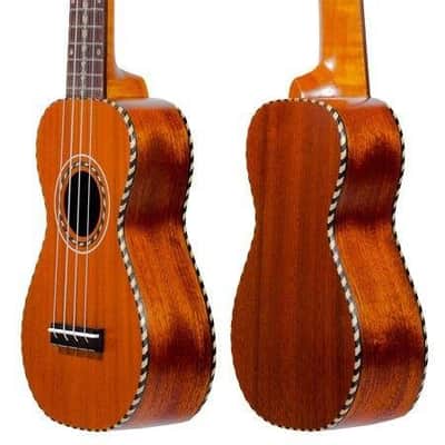 Ohana Pequeno Sopranino Nunes Ukulele with Bag, Tuner, Strings, Stand, More image 2