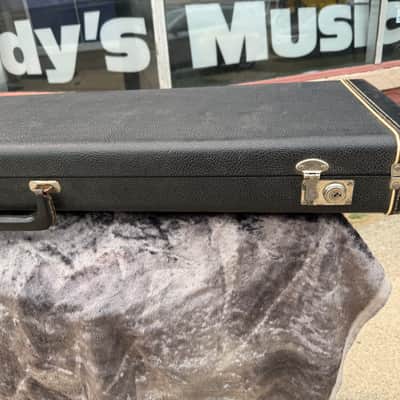FENDER PRECISION JAZZ BASS 1965 to 1970 NO TAIL LOGO BLACK TOLEX CASE CLEAN! image 2