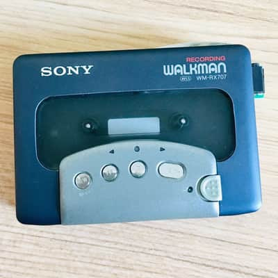 Sony WM-RX707 Walkman Cassette Player, Beautiful Purple !! Runing !! image 2