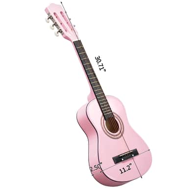 🎸Kids/Children/Junior/Travel 30 Inch Acoustic Guitar +Soft Case/Gig Bag +Tuner +Strap +Picks!🎸 image 6