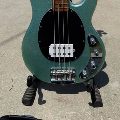 Sterling StingRay Ray34 with Roasted Maple Neck 2022 - 2023 - Seafoam Sparkle image 1