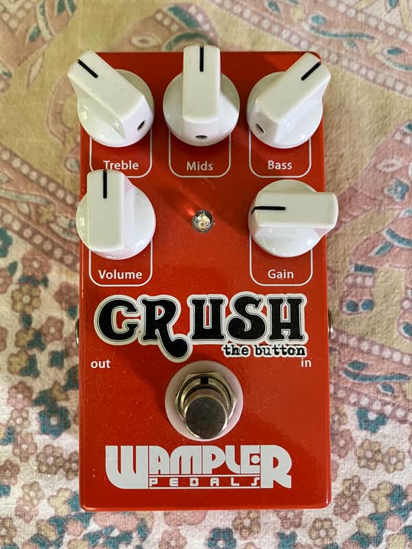 Wampler Crush The Button 2010s - Orange image 1