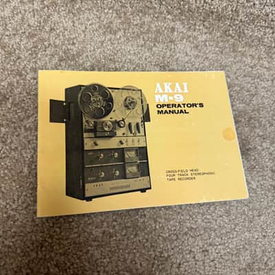 Akai M-9 Stereo Reel-to-Reel 1/4 inch Tape Recorder Machine image 10