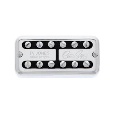 TV Jones Brian Setzer Signature Guitar Neck Pickup, Universal Mount, Chrome image 1