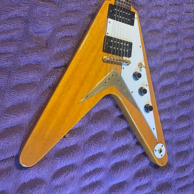 Epiphone Popa Chubby Signature Flying V 2001 - 2003 - Korina image 1