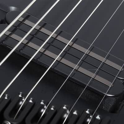 Schecter PT-7 MS Black Ops Satin Black Open Pore image 10