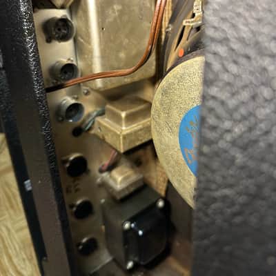 Fender Deluxe Reverb with original cover 1963 - 1967 Black Panel image 9