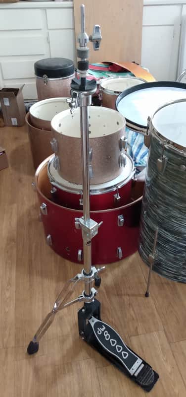 DW 8000 Hi Hat Stand 2 Legged + Extra Rods image 1
