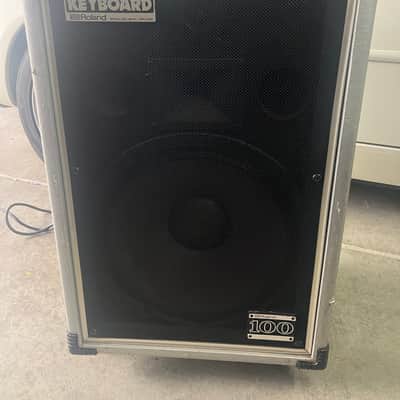 Roland Cube 100 Keyboard Amplifier With Wheels image 1