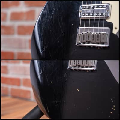 Fender Custom Shop Limited Edition La Cabronita Gato Gordo Jazzmaster Relic Aged Black 2014 w/OHSC image 17