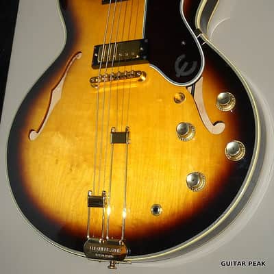 Epiphone Sheraton 1964 Reissue 2000s Vintage Sunburst image 4
