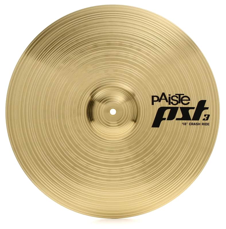 Paiste 18" PST 3 Crash Ride Cymbal image 1