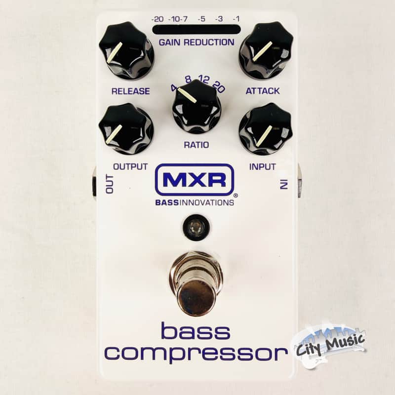 Used MXR M87 Bass Compressor Bass Guitar Effects Pedal image 1
