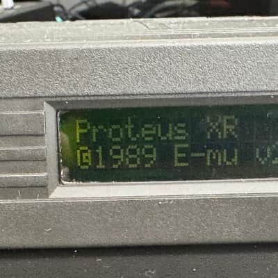 E-MU Systems Proteus/1 XR Rackmount 32-Voice Sampler Module 1990 - Black image 4