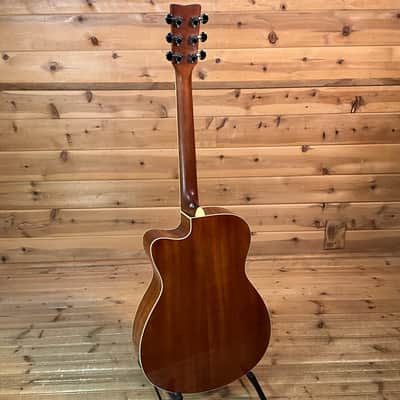 Yamaha FSC-TA TransAcoustic Guitar- Brown Sunburst image 5