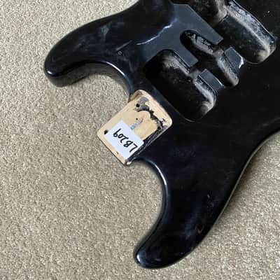 Basswood Black HSH Guitar Stratocaster Strat Style Body image 4