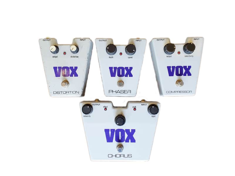 RARE VOX 80s 1900 SERIES PEDAL COLLECTION image 1