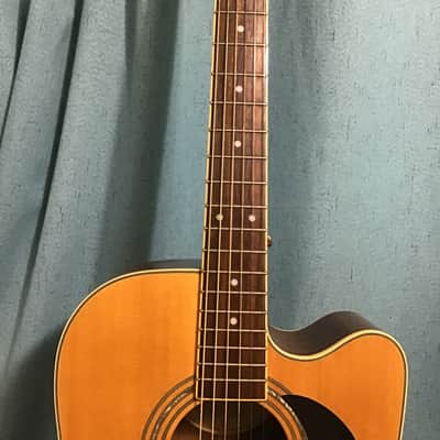Mitchell D120SCE Dreadnought with Electronics 2010s - Natural image 4