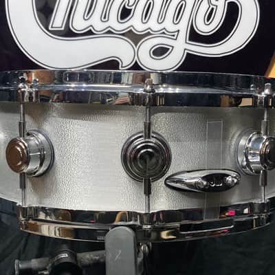 Tris Imboden's, Chicago, DW - Collector's 5x14" 3MM Aluminum Shell Snare Drum SIGNED! 2003 image 12