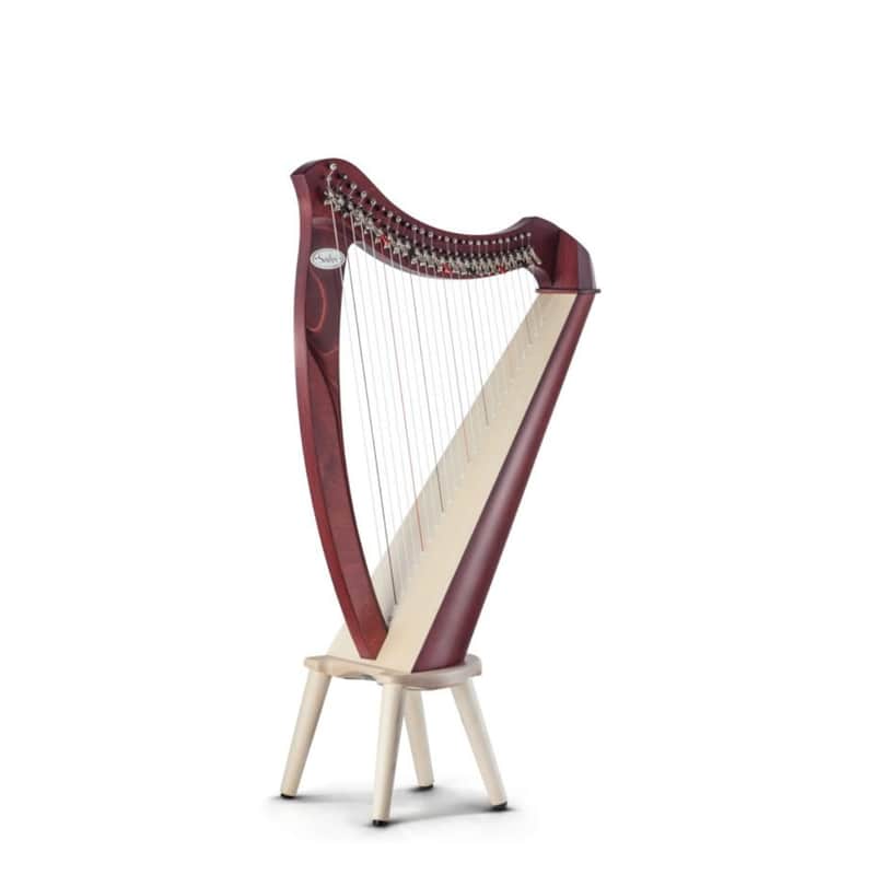 Salvi Juno 25 - Student Lever Harp - Mahogany