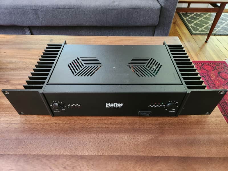 Hafler TransNova P1500 power amp, fully restored/upgraded/aligned