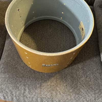 Rogers Holiday Tom Shells - 13” and 16” 1960s - Walopus Champagne Sparkle (Looks more like Sahara Sparkle) image 3