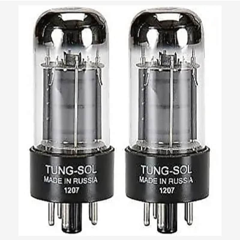 Tung-Sol 6V6GT Power Tubes, Platinum Matched Pair. Brand New with 24-Hour Burn-In! image 1