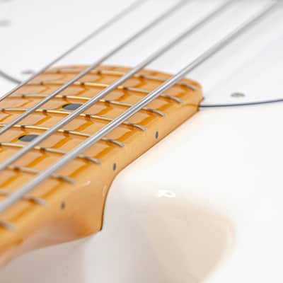 Music Man StingRay Retro ‘70s 4-String Bass White w/ OHSC | Vintage Swagger, Modern Power image 7