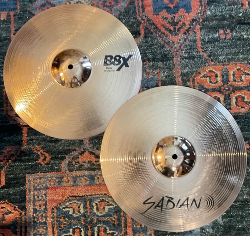 Sabian 14” B8X Hi-Hat Cymbals image 1