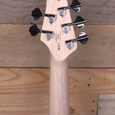 Squier Affinity Series Jazz VI 6-String Bass Black Metallic image 7