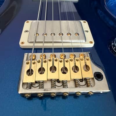PRS DGT David Grissom Signature Wood Library - Royal Blue Metallic image 7