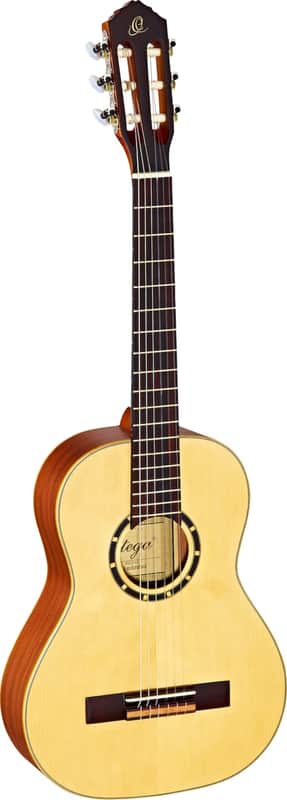 Ortega Guitars R121-1/2 Family Series 1/2 Body Size Nylon 6-String Guitar image 1
