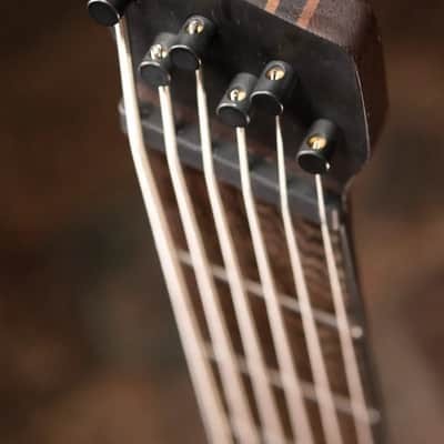Ibanez EHB1506MS 6-String Electric Bass - Black Ice Flat with Gig Bag - Floor Model image 5