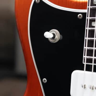 Novo Serus P2 Electric Guitar - Candy Apple Orange with Gig Bag image 9