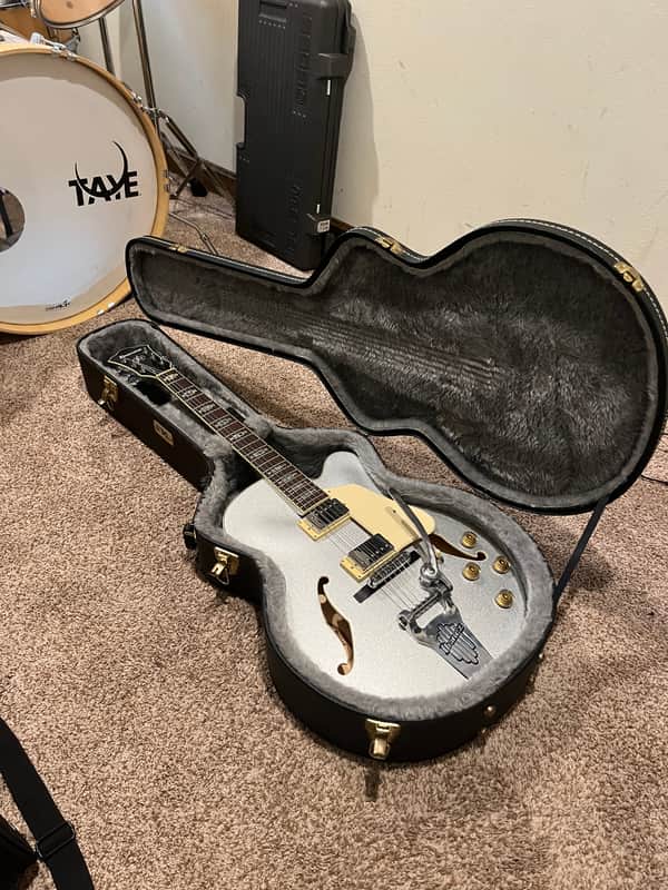 Ibanez AFS75TD-SVT Artcore 2006 - 2008 - Silver image 1