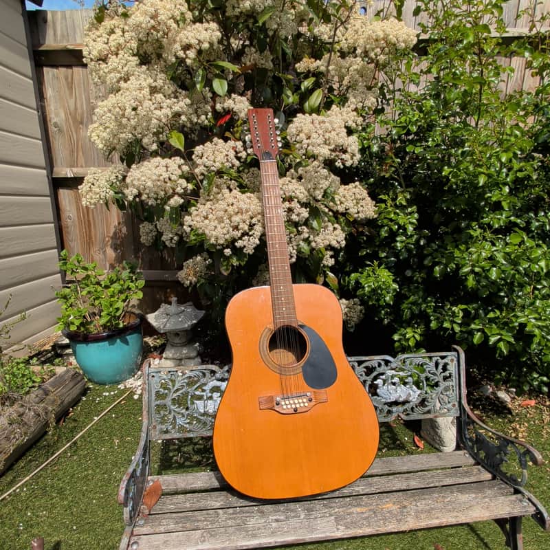 Eko KD 28 1970 Italy 12 string Dreadnought guitar - Good