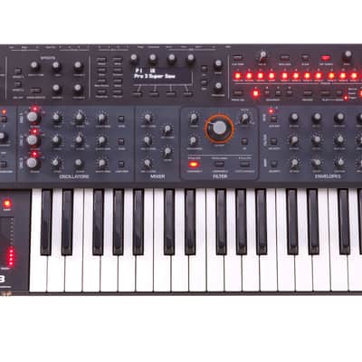 Sequential Pro 3 37-Key 3-Voice Monophonic / Paraphonic Synthesizer 2020 - Present - Black image 2