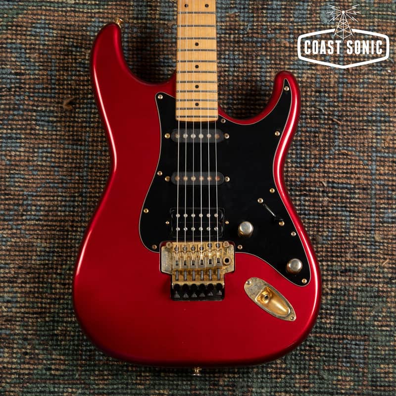 1988 Fender Stratocaster STR-75 Floyd Rose Made in Japan image 1