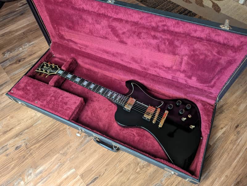 1977 Gibson RD Artist Moog Electric Guitar Vintage Ebony Black W/OHSC NICE! image 1