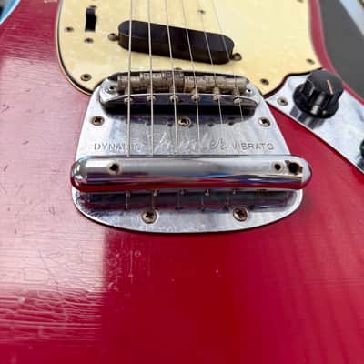 Fender Mustang Electric 1965, Red with Hardshell Case - Pre Owned image 13
