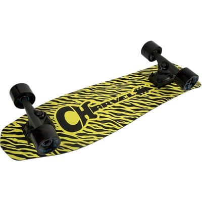 Charvel Yellow Bengal Tiger Stripe Skateboard by Aluminati image 6