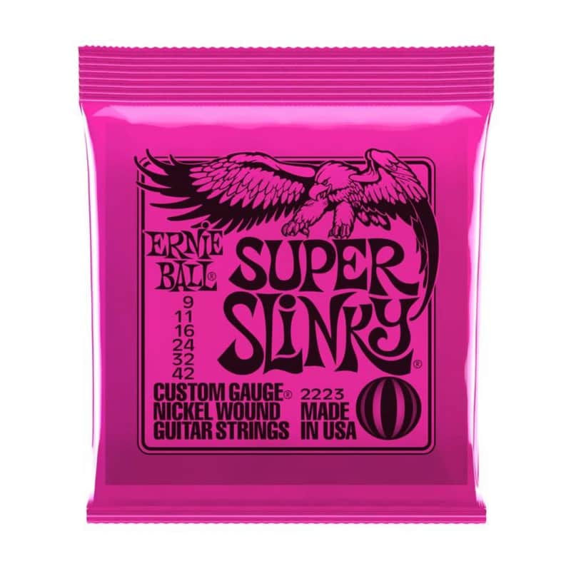 Ernie Ball 2223 Super Slinky Electric Guitar Strings, .009 - .042 image 1