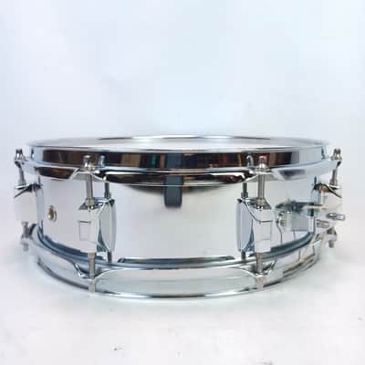 Yamaha 4x13"Piccolo Snare Drum Steel Shell Chrome Triple-Flange Rim 8Lug 011082 image 3