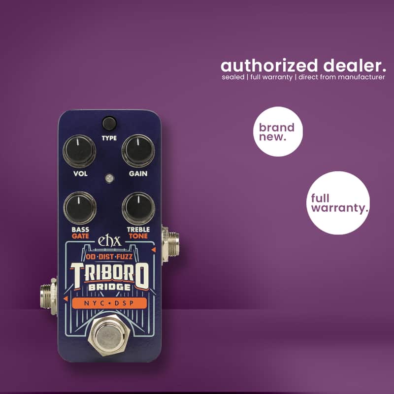 Electro-Harmonix | Pico Triboro Bridge | Overdrive/Distortion/Fuzz | Guitar Effects Pedal image 1